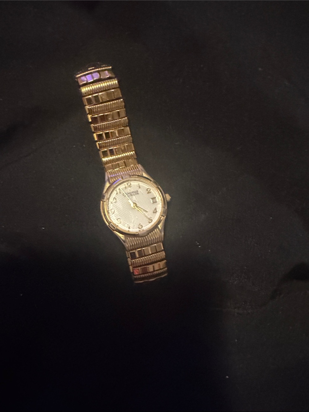 Bulova Gold-Tone Women's Watch with Stretch Bracelet